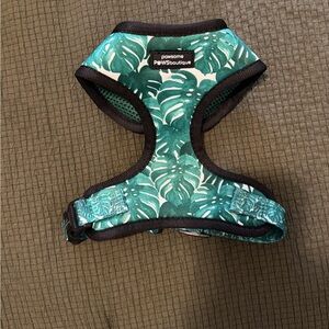 Green Leaf Dog Harness
